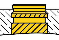 <b>Incorrect</b><br>Above flush